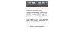 Desktop Screenshot of newsfiles.thegamecreators.com